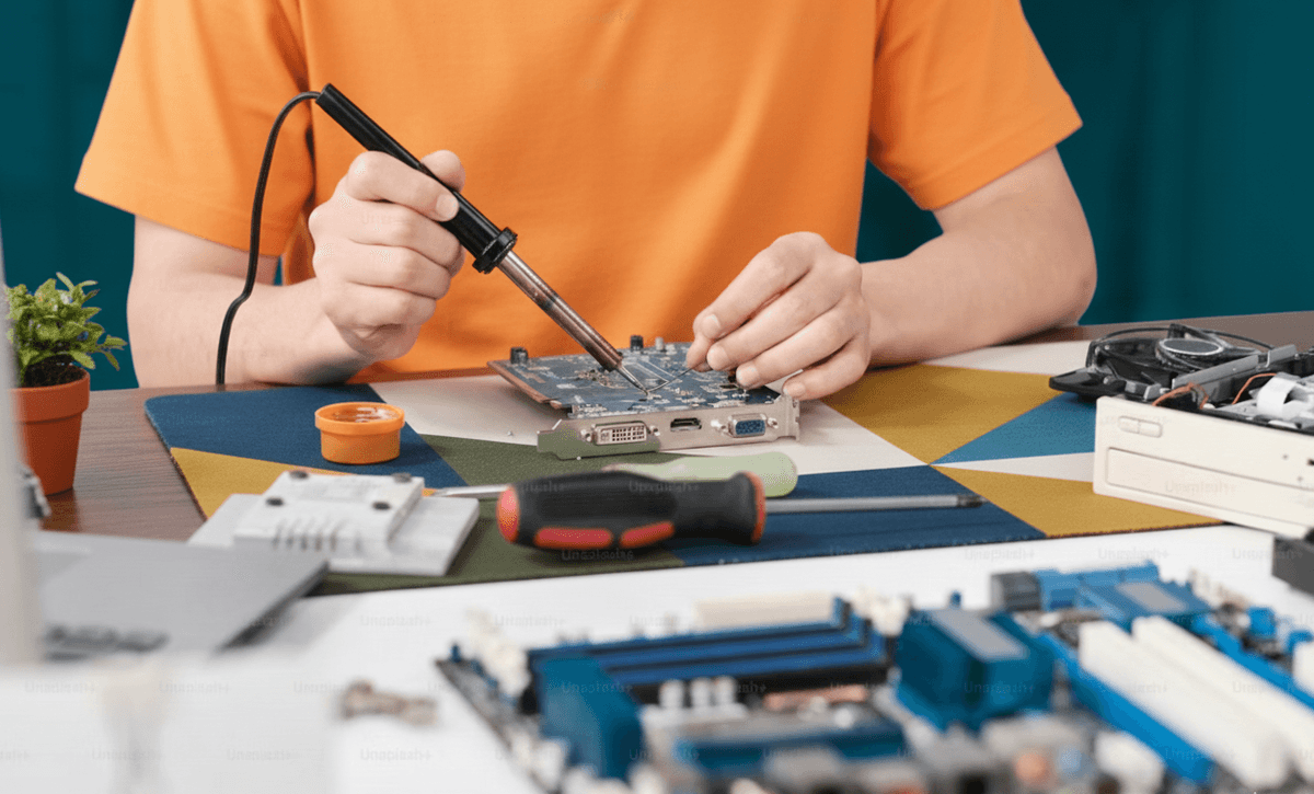Electrical, mechanical, and plumbing repairs